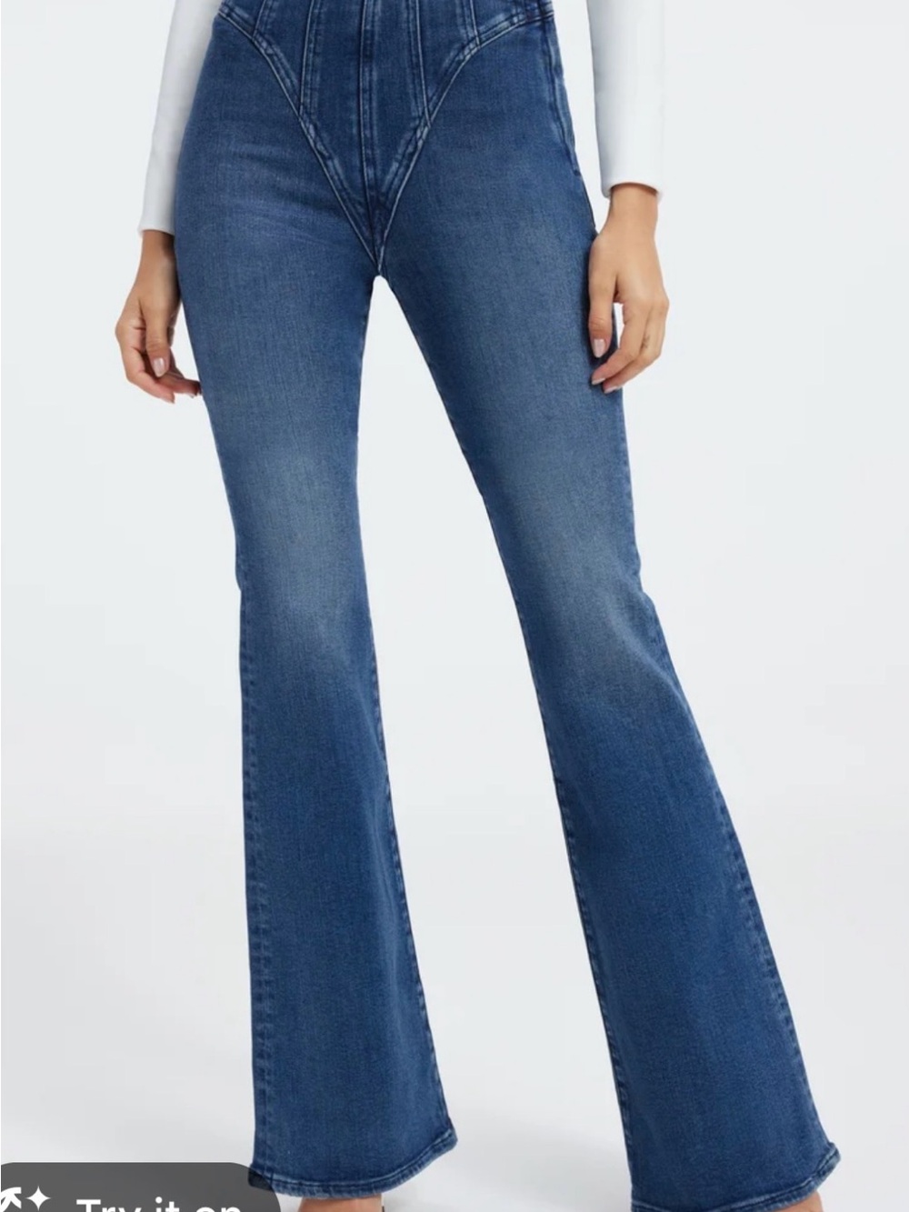GOOD LEGS FLARE MEGA COMPRESSION JEANS